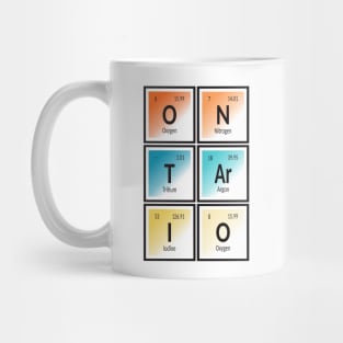 Ontario | Periodic Table of Elements Mug